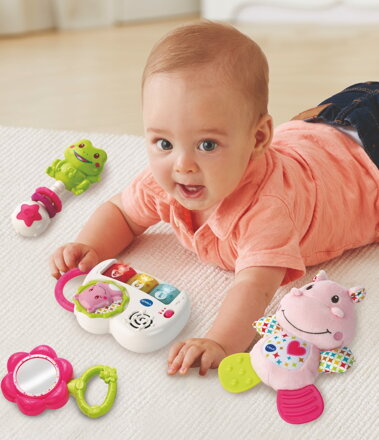 Vtech Prvý darček pre bábätko (SK) – ružový
