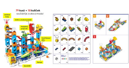 Vtech Guľôčková dráha Blesk  - Adventure set SK