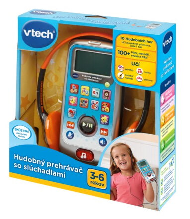 Vtech Hudobný prehrávač so slúchadlami SK