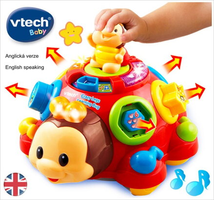 Vtech Nezbedná beruška - interaktivní vkládačka